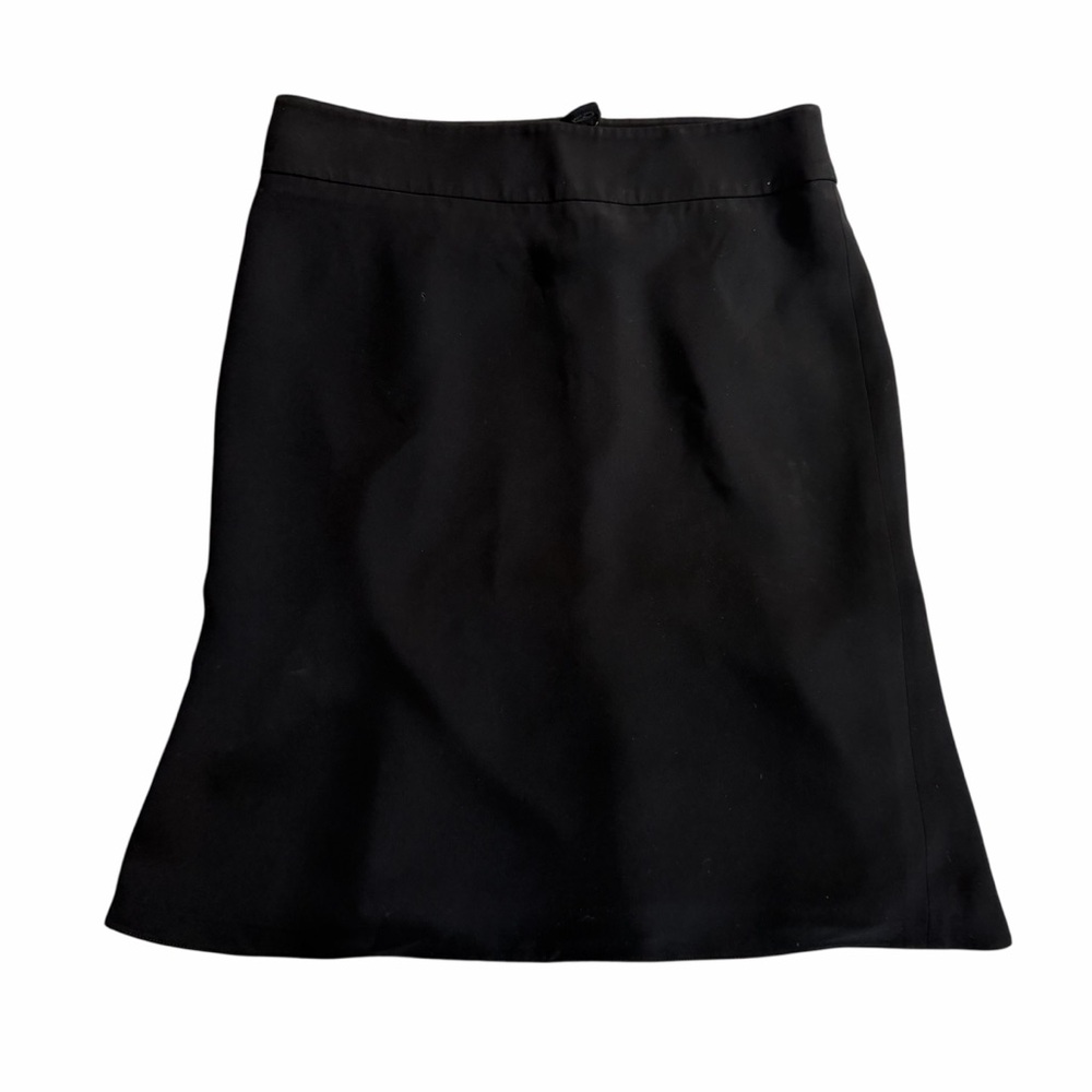 Armani Collezioni Black Tulip Hem Skirt